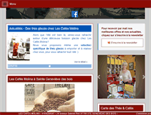 Tablet Screenshot of lescafesmolina.fr
